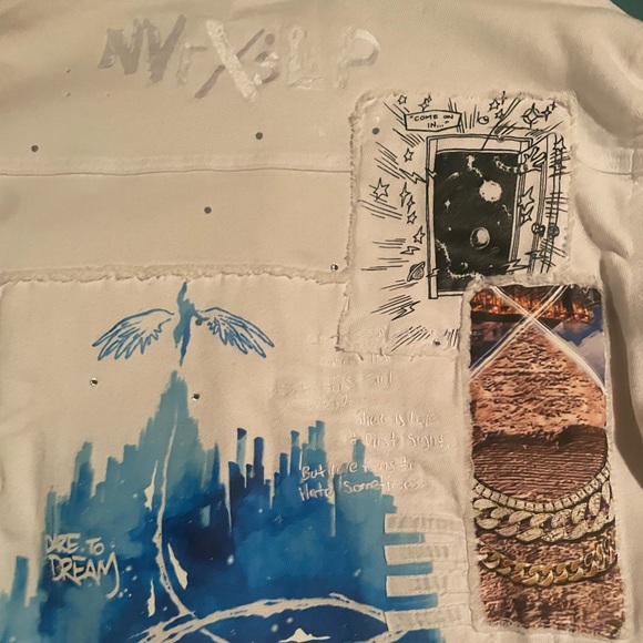 Men’s “Dreamland” Denim Jacket - Picture 6 of 7